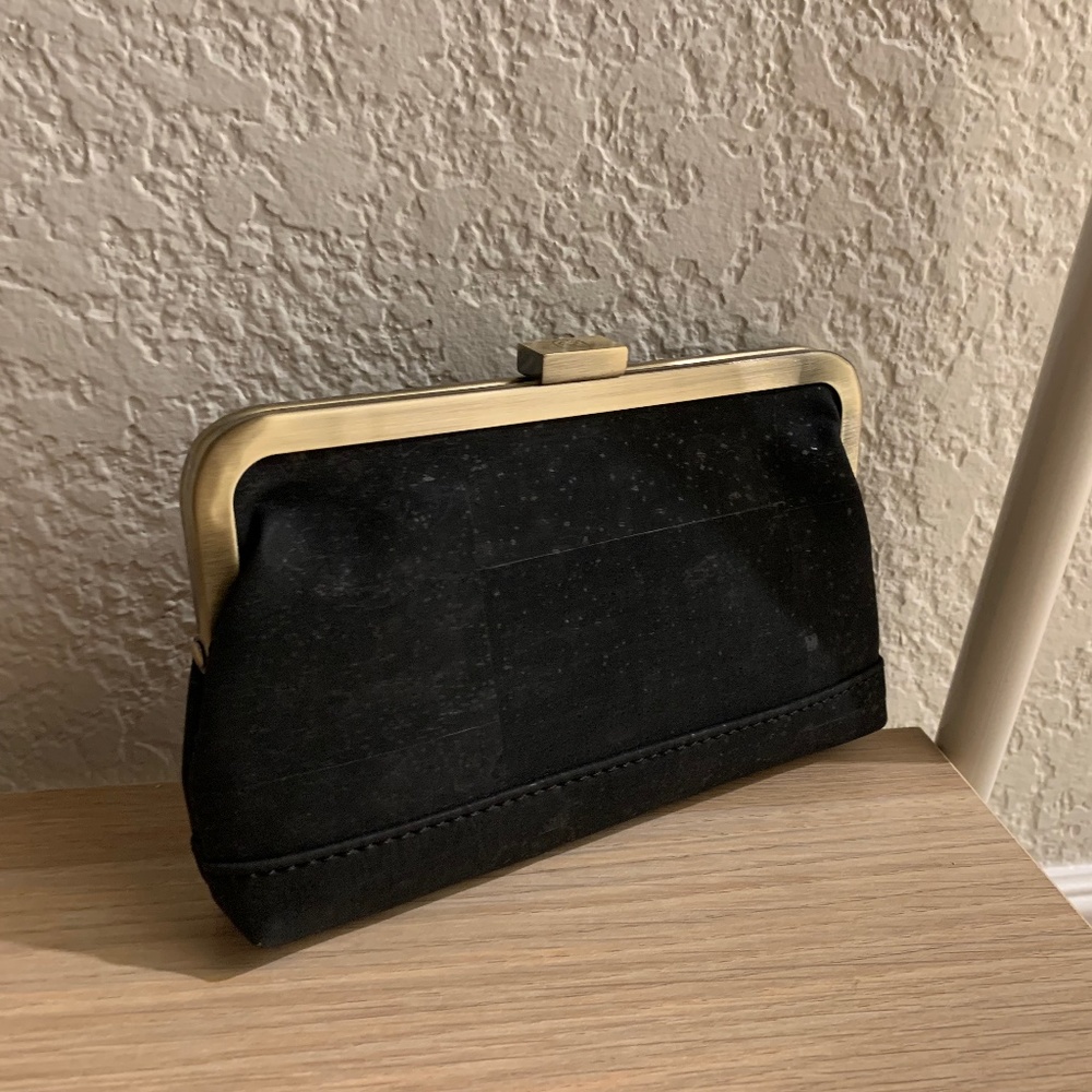 Elegant Black Clutch Wallet